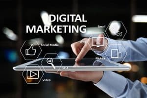 Digital marketing graphics